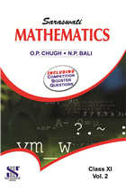 Saraswati MATHEMATICS VOLUME 2 Class XI