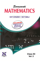 Saraswati MATHEMATICS VOLUME 2 Class XII