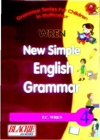 SChand New Simple English Grammar Pc Wren 4 part Class V