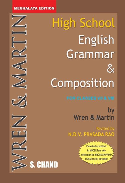 SChand High School English Grammar(Meghalaya)