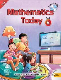 SChand Mathematics Today for ICSE Class VI