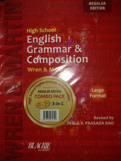 SChand Wren and Martin's High School English Grammar and Composition Combo Pack Regular Edition