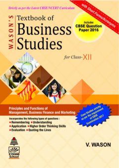 SChand Wasons Textbook Of Business Studies Class XII