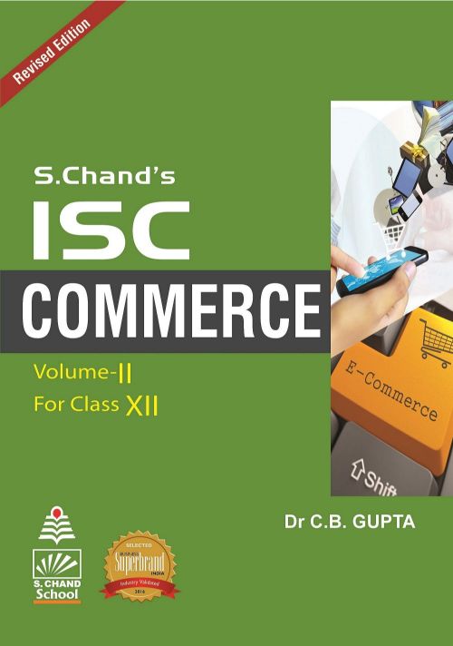 SChand ISC Commerce Class XII Volume 2