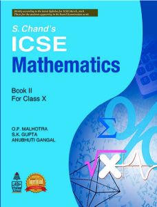 SChand ICSE Mathematics Book II for Class X
