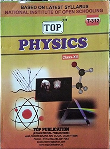 TOP NIOS Physics Guide (T312) English Medium Class XII